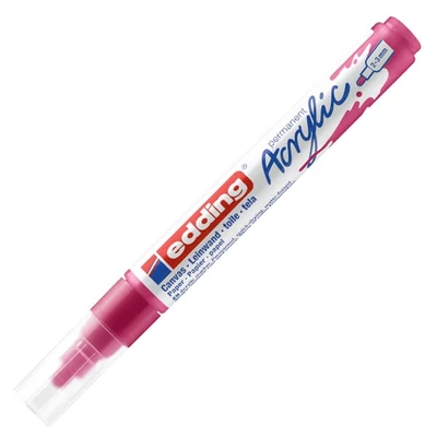 edding 5100 marker acrilic , M (2-3 mm) - 909, telemagenta