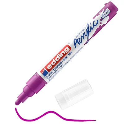 edding 5100 marker acrilic , M (2-3 mm) - 910, berry