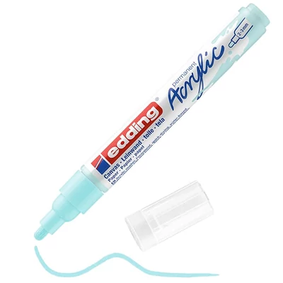 edding 5100 marker acrilic , M (2-3 mm) - 916, pastel blue