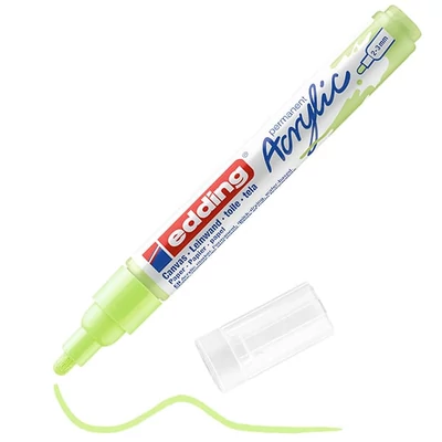 edding 5100 marker acrilic , M (2-3 mm) - 917, pastel green