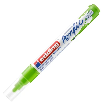 edding 5100 marker acrilic , M (2-3 mm) - 927, yellow green