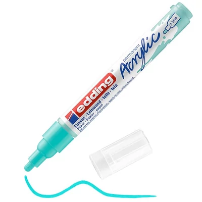 edding 5100 marker acrilic , M (2-3 mm) - 934, turquoise