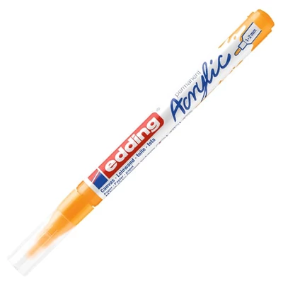edding 5300 marker acrilic , F (1-2 mm) - 906, sunny yellow