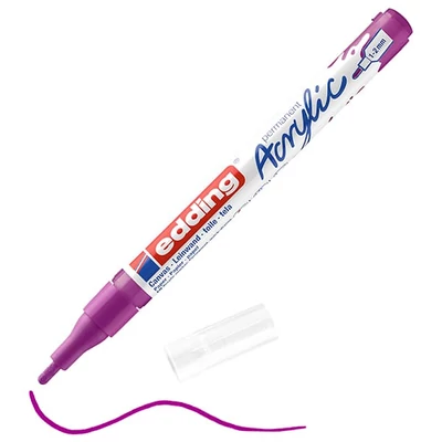 edding 5300 marker acrilic , F (1-2 mm) - 910, berry