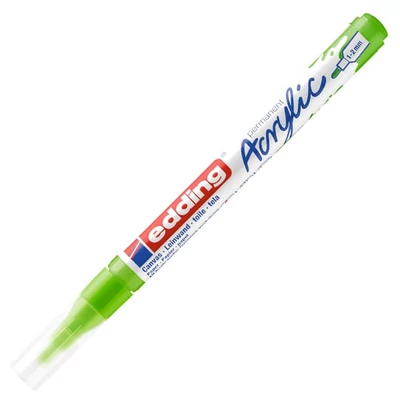 edding 5300 marker acrilic , F (1-2 mm) - 927, yellow green