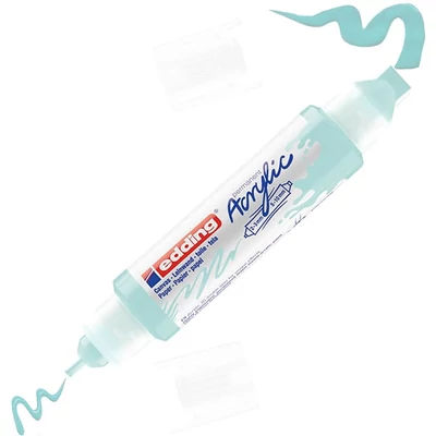 edding 5400 3D Double liner marker acrilic pentru pictură cu două vârfuri - 916, pastel blue