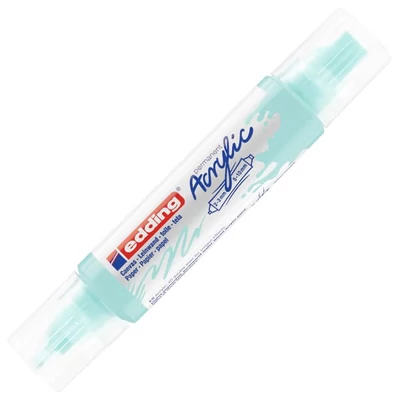 edding 5400 3D Double liner marker acrilic pentru pictură cu două vârfuri - 916, pastel blue