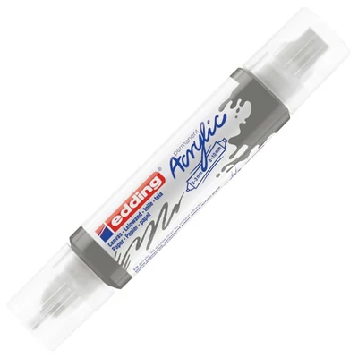 edding 5400 3D Double liner marker acrilic pentru pictură cu două vârfuri - 926, antracite