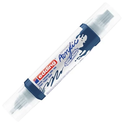 edding 5400 3D Double liner marker acrilic pentru pictură cu două vârfuri - 933, elegant midnight