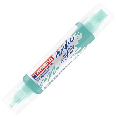edding 5400 3D Double liner marker acrilic pentru pictură cu două vârfuri - 934, turquoise