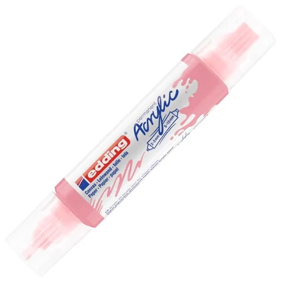 edding 5400 3D Double liner marker acrilic pentru pictură cu două vârfuri - 935, classy mauve