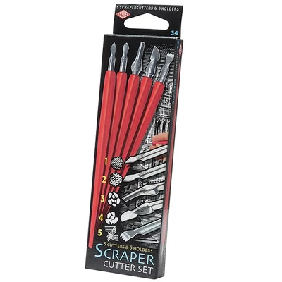 Set de ace gravură Essdee pentru crearea gravurilor, 5 buc