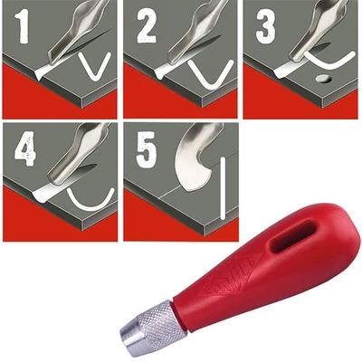Set de cuțite pentru linogravare Essdee, 6 buc