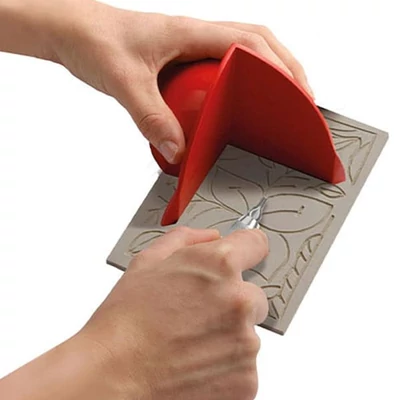 Apărător de mână din plastic Essdee pentru tăiere lino