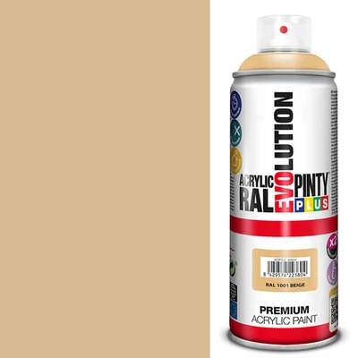 Vopsea spray acrilica, EVOLUTION lucioasa, 400 ml - RAL1001 beige