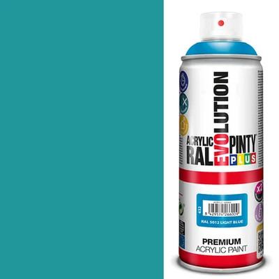 Vopsea spray acrilica, EVOLUTION lucioasa, 400 ml - RAL5012 light blue
