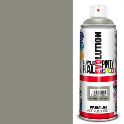 Vopsea spray acrilica, EVOLUTION lucioasa, 400 ml - RAL7030 stone grey