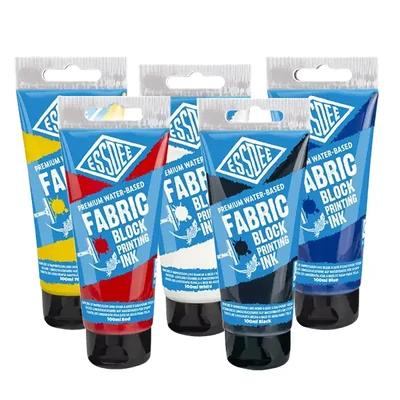 Vopsea lino pentru textile Essdee, 100 ml, pe baza de apa - în diverse culori