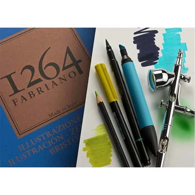 Bloc de desen Fabriano 1264 Bristol, 200 g - A4
