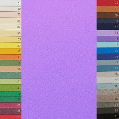 Hârtie colorată de desen Fabriano Tiziano , A4 - 33, violetta