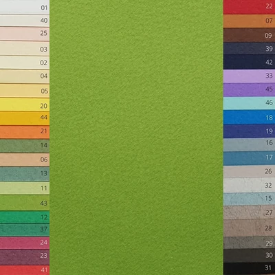 Hârtie colorată de desen Fabriano Tiziano , A4 - 43, pistacchio