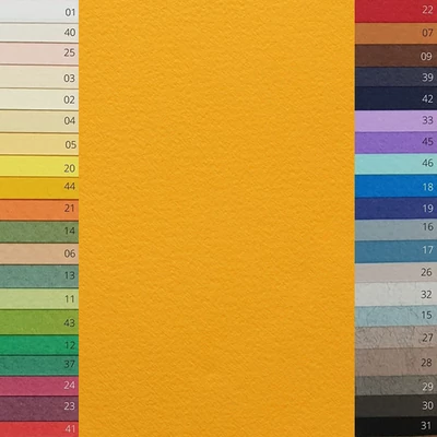 Hârtie colorată de desen Fabriano Tiziano , A4 - 44, oro
