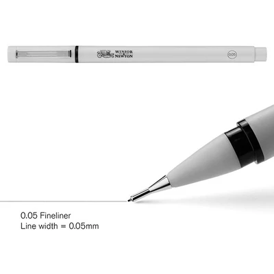Fineliner liner, negru - 0,05 mm