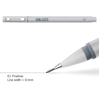 Fineliner liner, cool grey - 0,1 mm