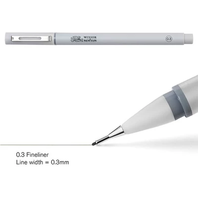 Fineliner liner, cool grey - 0,3 mm