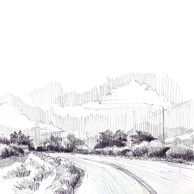 Fineliner liner, cool grey - 0,1 mm