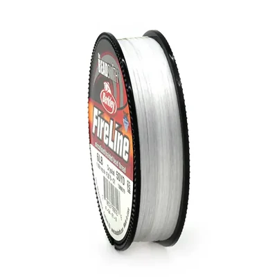 Ață de mărgele Berkley FireLine, 6LB, 0,15 mm, 50 yard - crystal