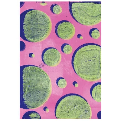 Stencil, Gelli Arts, 5x7", 12,7x17,8 cm - cerc