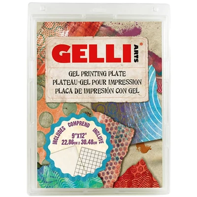 Placă de gel, placă de imprimare Gelli Arts - 9x12&quot;, 22,9x30,5 cm
