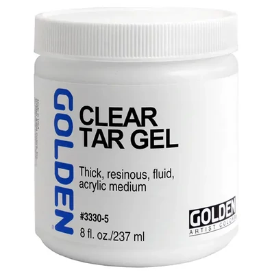 Golden Clear Tar Gel, agent de formare a fibrelor, 237 ml