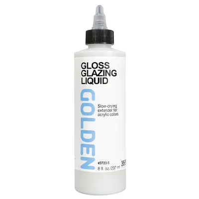 Golden Glazing Liquid mediu, lucios, 237 ml