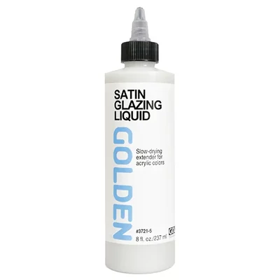 Golden Glazing Liquid mediu, finisaj satinat, 237 ml