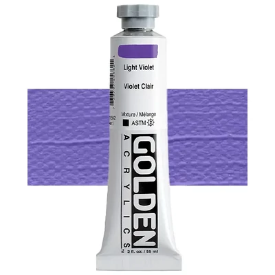 Vopsea acrilică Golden Acrylics Heavy Body, 59 ml - 1568, light violet