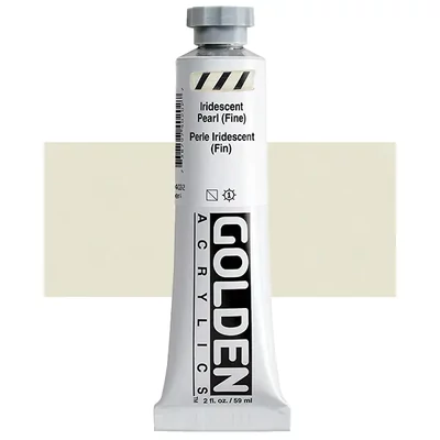 Vopsea acrilică Golden Acrylics Heavy Body, 59 ml - 4020, iridescent pearl (fine)