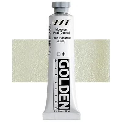Vopsea acrilică Golden Acrylics Heavy Body, 59 ml - 4120, iridescent pearl (coarse)
