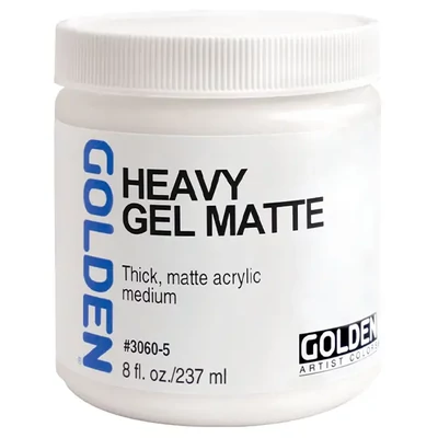 Golden Heavy Gel mediu, mat, 237 ml