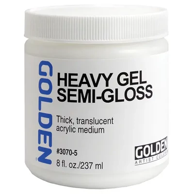 Golden Heavy Gel mediu, mătăsos, 237 ml