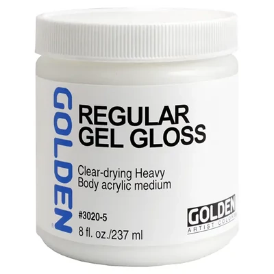 Golden Regular Gel mediu, strălucitor, 237 ml