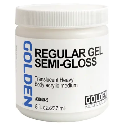 Golden Regular Gel mediu, finisaj satinat, 237 ml