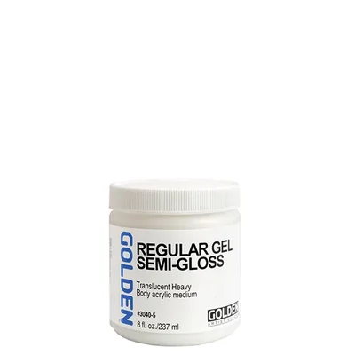Golden Regular Gel mediu, finisaj satinat, 237 ml
