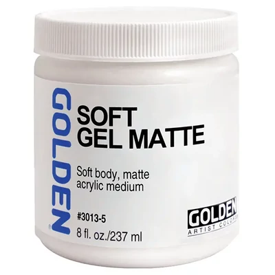 Golden Soft Gel mediu, mat, 237 ml