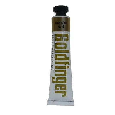 Pastă metalică pentru aurire Goldfinger, 22 ml - 675, sovereign gold