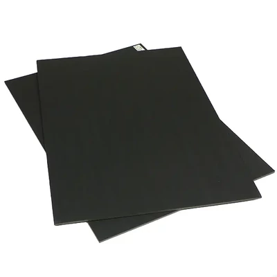 Carton spumă, 50x70 cm, 5 mm, negru