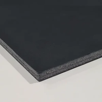 Carton spumă, 70x100 cm, 5 mm, negru