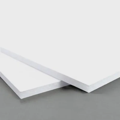 Carton spumă, 70x100 cm, 3 mm, alb