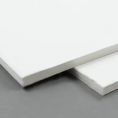 Carton spumă, 70x100 cm, 5 mm, alb
